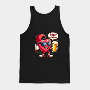 Beer Is My Valentine Tank Top